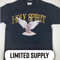 Holy Spirit Dove Tee with limited supply tag