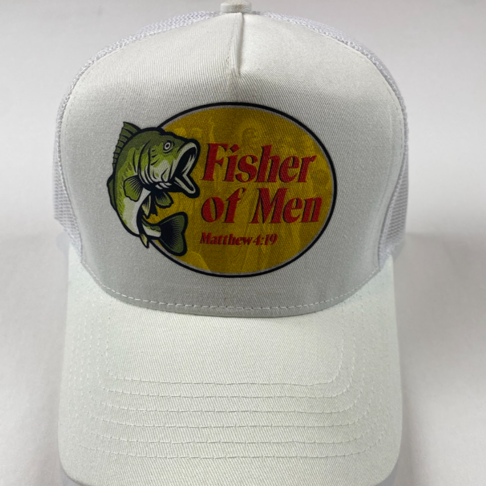 Fisher of Men Trucker Hat white